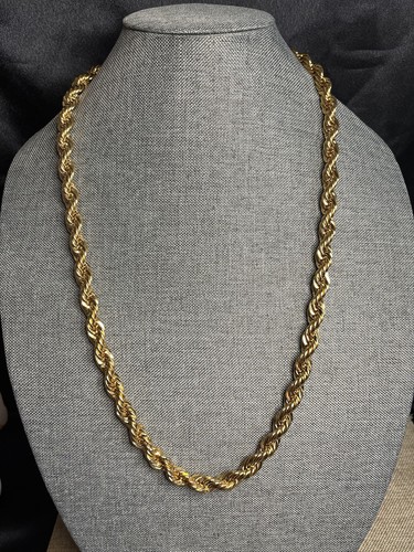 Vintage Napier Gold Tone Big Chunky 