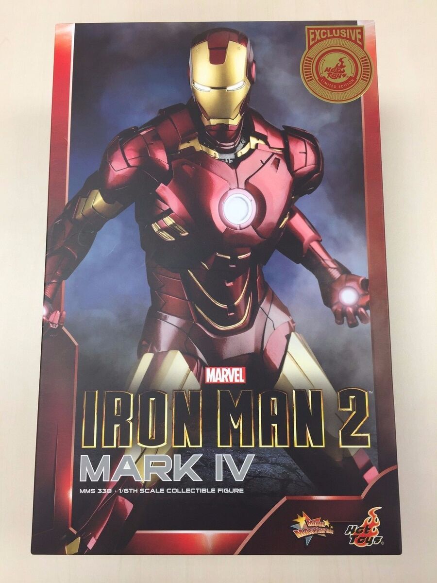 Full HOTTOYS Iron Man 2 Mark IV Ironman Mark4 Tony Stark 1/6 Full HOTTOYS Iron Man 2 Mark IV Ironman Mark4 Tony Stark 1/6
