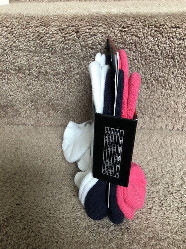 New Under Armour Youth Girls Charged Cotton 6 Pairs Socks - Picture 3 of 3