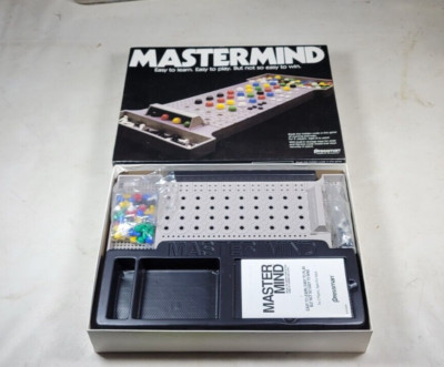 -MASTERMIND- Vintage 1981 *PRESSMAN* Complete new board game