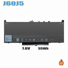   J60J5 BATTERY FOR DELL LATITUDE E7270 E7470 MC34Y WYWJ2 GG4FM 451-BBSY 451-BBSX