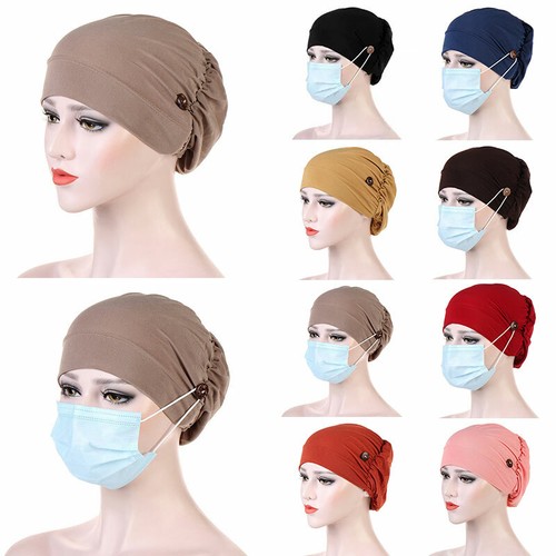 Women Chemo Cap Head Wrap Headwear 