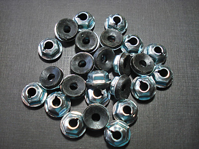 25pc 1/4-20 heater box under hood dash sealer nuts for Dodge Chrysler Plymouth 