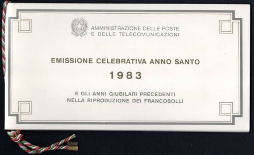Italia 1983 - Emissione celebrativa Anno Santo in ottime condizioni - Foto 1 di 1