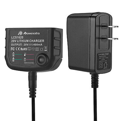 Fast Charger for BLACK & DECKER LBXR20 20V MAX Lithium Battery LCS1620B  LCS1620