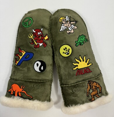 PALACE X UGG STICKERAMA HANDSCHUHE L/ XL