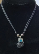 COLLAR TURMALINA RUSTICA PARA SU PROTECCION Y ALEJAR ENERGIAS NEGATIVAS !!