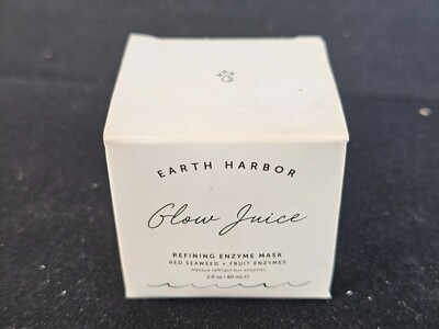 Earth Harbor Glow Juice Refining Enzyme Mask - Full Size 2oz/60ml