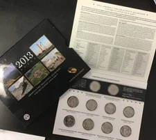 2013 U.S. Uncirculated Set, ATB Quarters