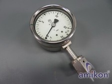 Wskaźnik ciśnienia WIKA -1 do 15 bar 1.4571 kl.1,6