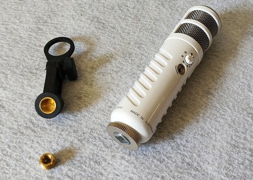 Rode Podcaster USB Mikrofon | PSM1 Spinne | DS1 Tischstativ (höhenverstellbar) - Bild 8 von 19