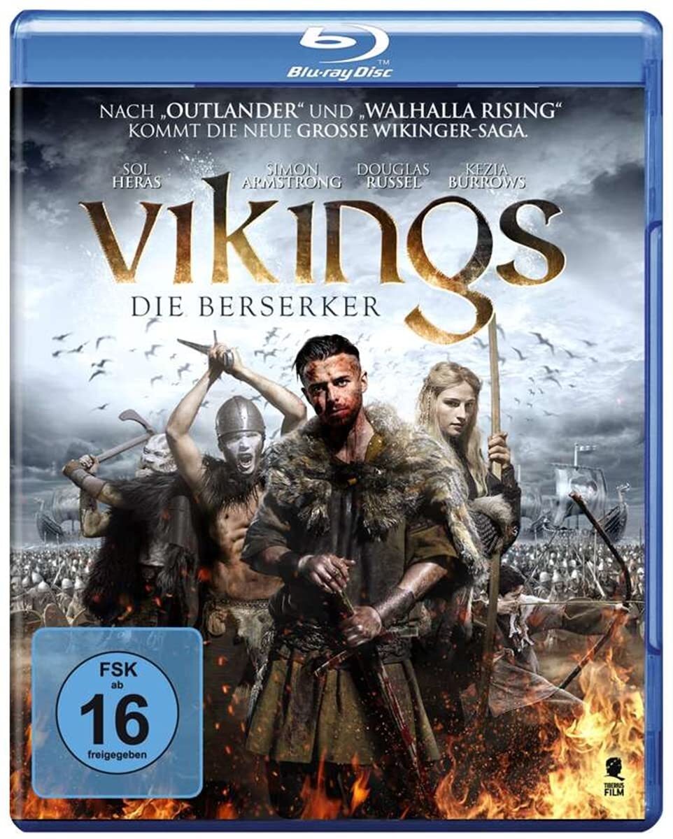 Vikings - Die Berserker (Blu-ray) Sol Heras Simon Armstrong Kezia Burrows