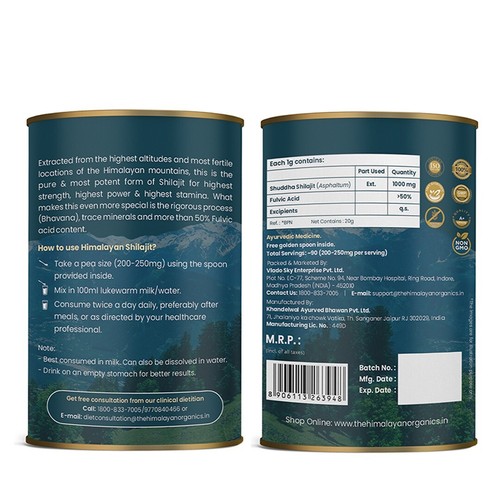 Shilajit puro 100 % del Himalaya, resina suave, orgánico, extremadamente potente, ácido fúlvico - Imagen 8 de 8