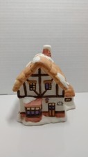 Vintage 1987 GWT F.O. Merz & Co Ceramic Americana Lite House "Fisher Grocer"...