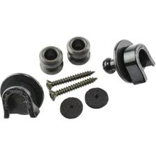 Fender Elite Guitar Strap Locks and Buttons, Black