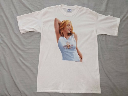 NEW Never Worn Madonna Drowned World Tour Vintage T-Shirt Size 40 XL - Picture 2 of 4