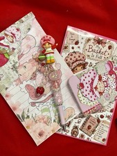 Strawberry Shortcake Mini Keepsake Notebook l Kawaii Stationery Gift