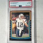Bowman 2000 Tom Brady Rookie Card #236 PSA 6 EX-MT Patriots NFL Football