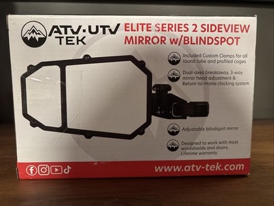 ATV-Tek - UTVMIR-ES2 - Side Mirror with Blindspot