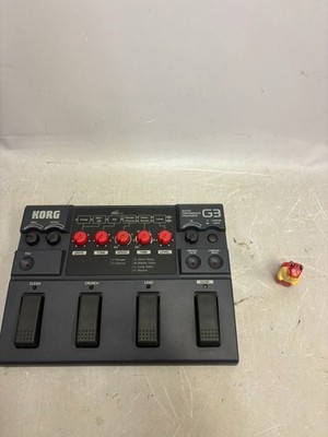 KORG G3 Guitar Multi Effects Processor Pedal Working Japan
