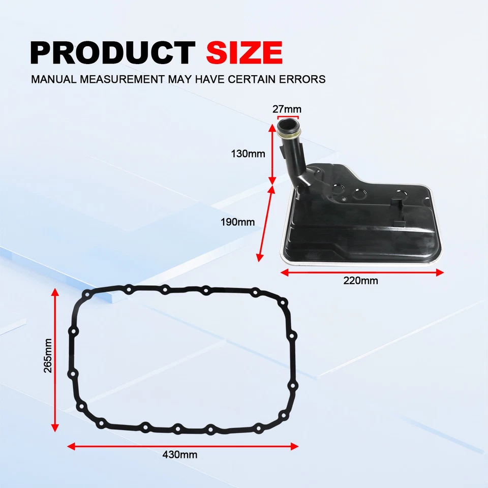 Kit de filtro de transmisión + junta de cárter de aceite para BMW 328I XDRIVE 2009-2013 Foto 4 de 4