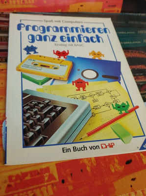 Spaß mit Computern Programmieren ganz einfach (Chip Wissen Buch 1985) 8-bit
