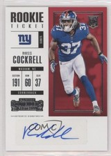 2017 Contenders Rookie Ticket/Rookie Ticket Variation Ross Cockrell Auto 0h5k