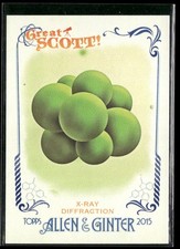 2015 Topps Allen & Ginter #GS-1 X-Ray Diffraction Great Scott! 6An
