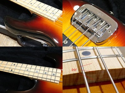 Electric Bass Guitar G&L USA L-2000 Model Sunburst Made in USA S/N