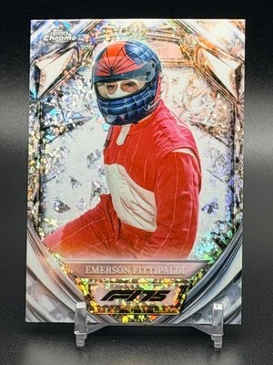 2025 Topps Chrome F1 Diamond 75th Mini Diamond Emerson Fittipaldi D75-42