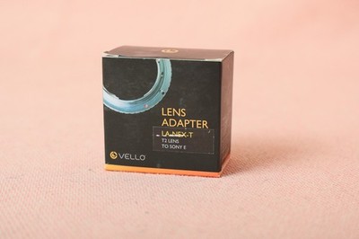 Vello T Mount Lens to Sony NEX Camera Adapter