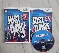 Just Dance 3 Nintendo Wii Complete CIB Free Fast Shipping