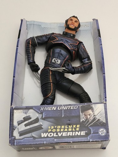 Marvel X2: X-Men United Wolverine 12” figura de acción Toy Biz NUEVO - Imagen 1 de 6