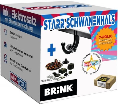 BRINK AHK für Ford C-Max / Grand 10-19 starr + 7-pol ECS ES SPEZ