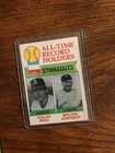 Nolan Ryan Strikeouts All Time Record Holders 1979 Topps Baseball Card