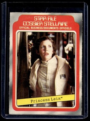 1980 Opee-Chee Star Wars Empire Strikes Back Near Mint Princess Leia #3