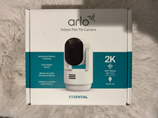Arlo Essential 2K Indoor Pan Tilt Camera / WiFi / New in Sealed Box