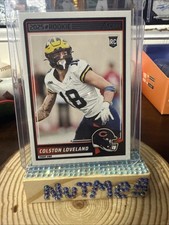 Colston Loveland 2025 Score - Rookies Chicago Bears