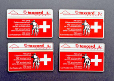 4 Pieces - Switzerland - 700 Years of the Confederation - 1991 - Tax Card - Mint - New