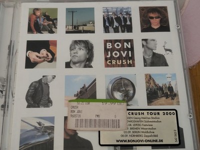 Bon Jovi ''Crush'' 2000 Mercury It´s my life/One wild night/Say it isn´t so/Rock