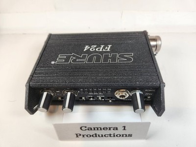 Shure FP24 Studio-quality Two-channel, Portable, Stereo Microphone Mixer.  XLNT!