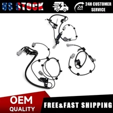 For Toyota Sequoia Tundra 3PCS Front Abs Wheel Speed Sensor Wire Harness Set