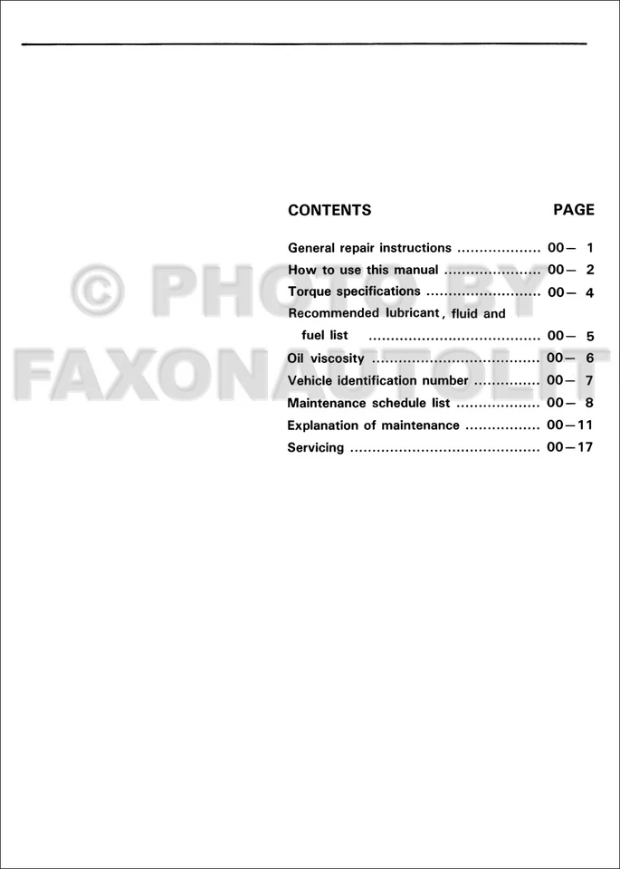 1987 GMC W6500 Camión Servicio Manual Forward Chevy W6 Isuzu FSR Reparar Tienda - Imagen 2 de 2