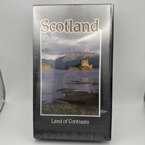 1987 SCOTLAND LAND OF CONTRASTS VIDEO VHS TAPE WORLD WIDE TRAVEL VIDEO CLAMSHELL - Picture 1 of 2
