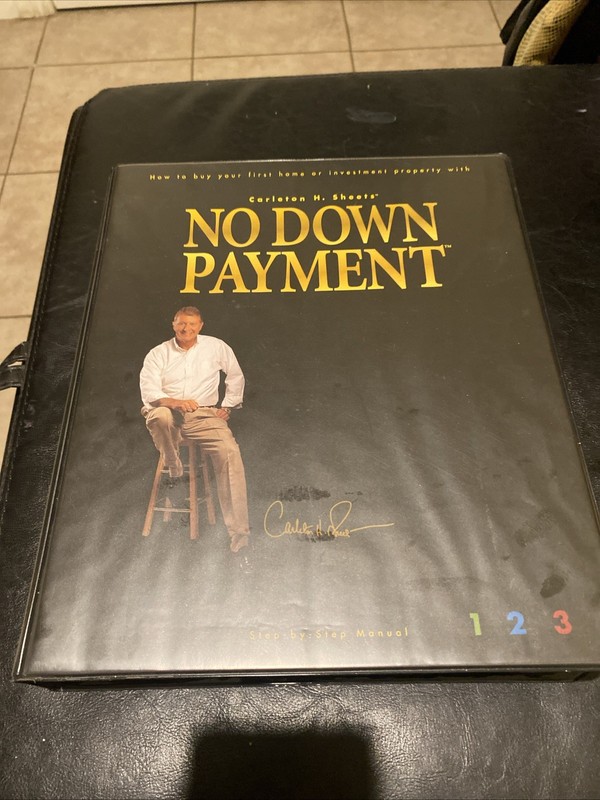 No Down Payment by Carleton H. Sheets  . Step by Step Manual book