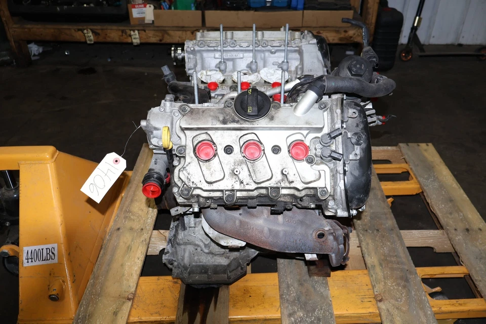 AUDI Q7 2016-2018 3,0 L - Conjunto de bloque largo del motor (CREC) 06E100036 K Foto 3 de 4