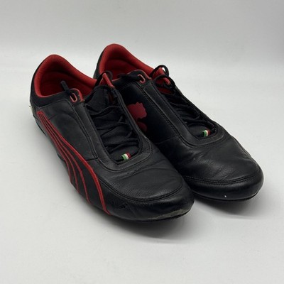 PUMA Drift Cat 4 Ferrari Men's Leather Casual Driving Shoe Black USA 12