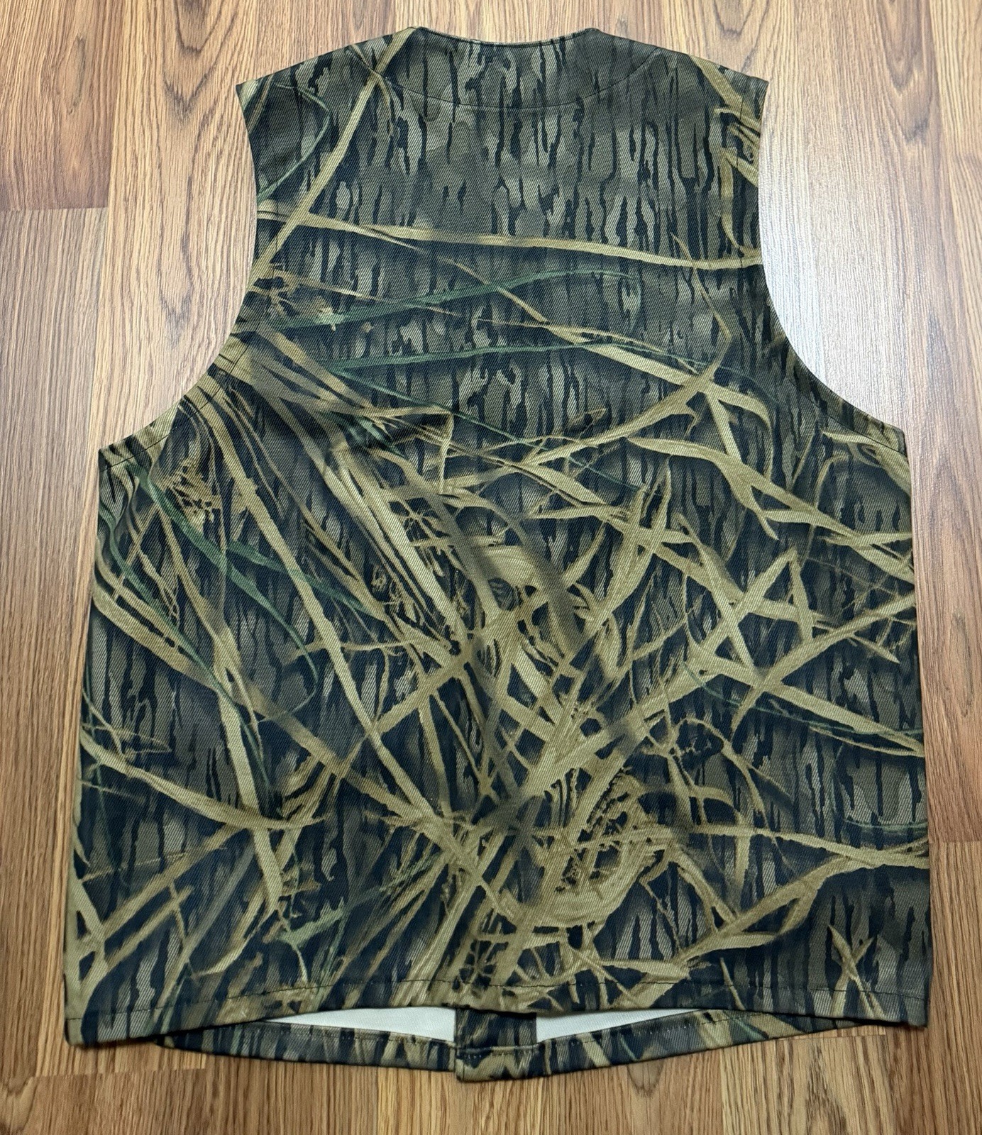 Filson Vest Mens Small Rugged Twill Cruiser Mossy Oak Shadow Grass Camo - second product detail image