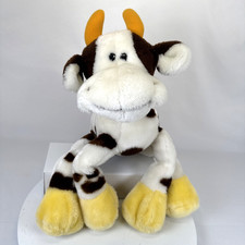 Stewart Moskowitz 1981 Vintage Cow 17" Plush Applause Stuffed Animal Collectible