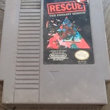 Rescue: The Embassy Mission (Nintendo Entertainment System, NTSC-U/C)
